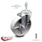 Service Caster 5 Inch Semi Steel Wheel Swivel 10mm Threaded Stem Caster SCC-TS20S514-SSS-M1015 - alternate 2